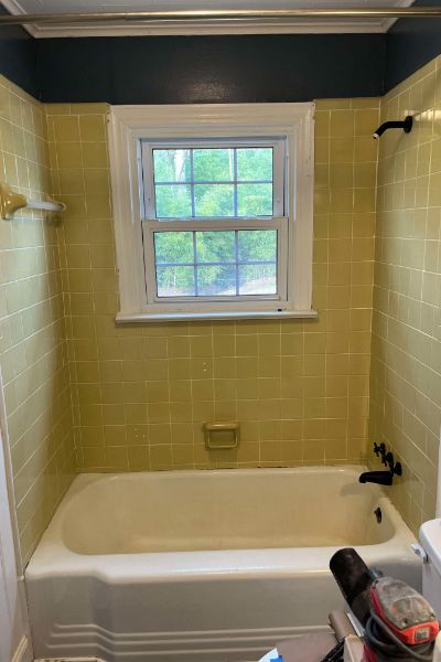 Professional ceramic tile resurfacing in High Point