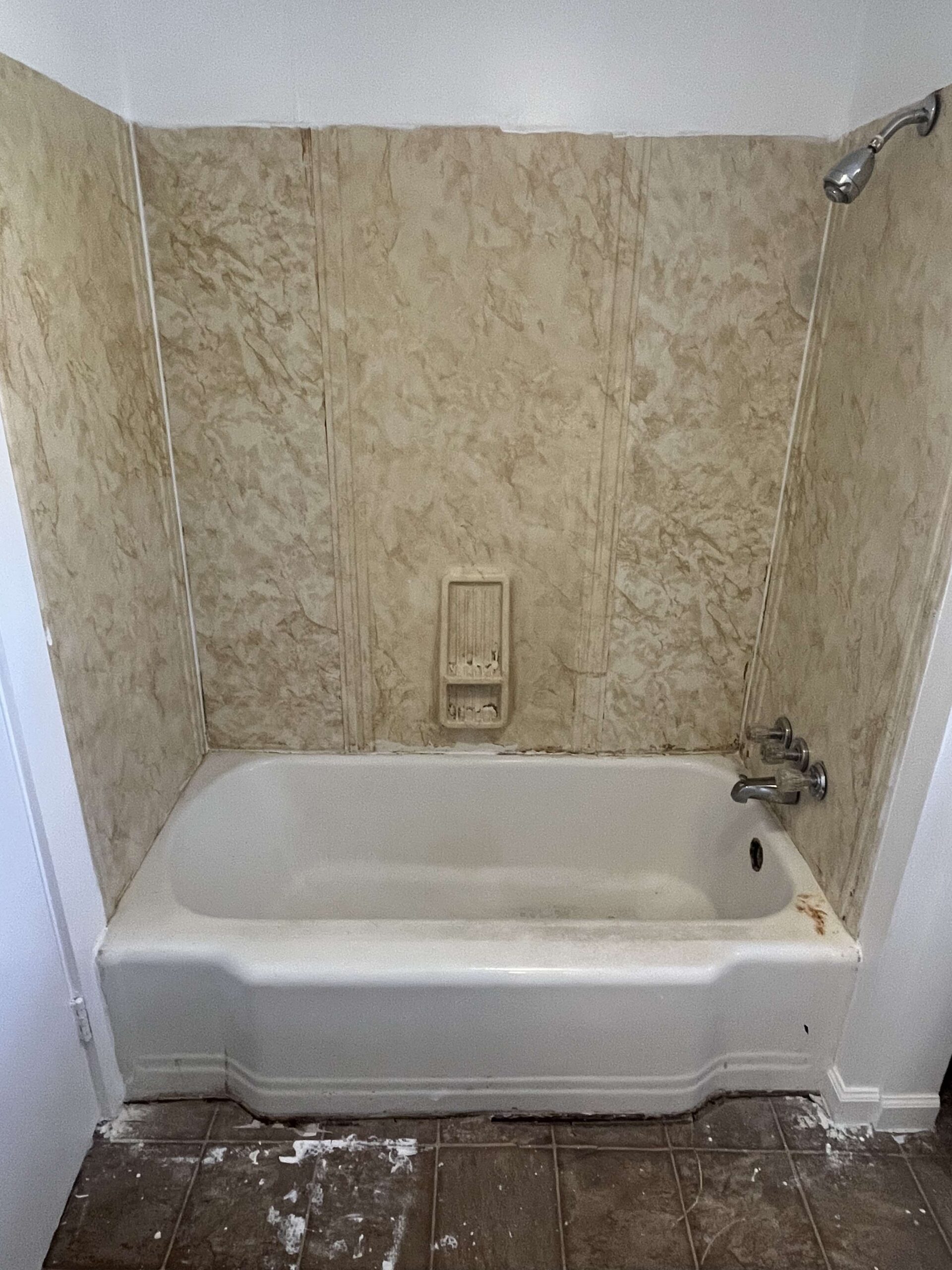 Sanford bathroom upgrade with refinished bathtub